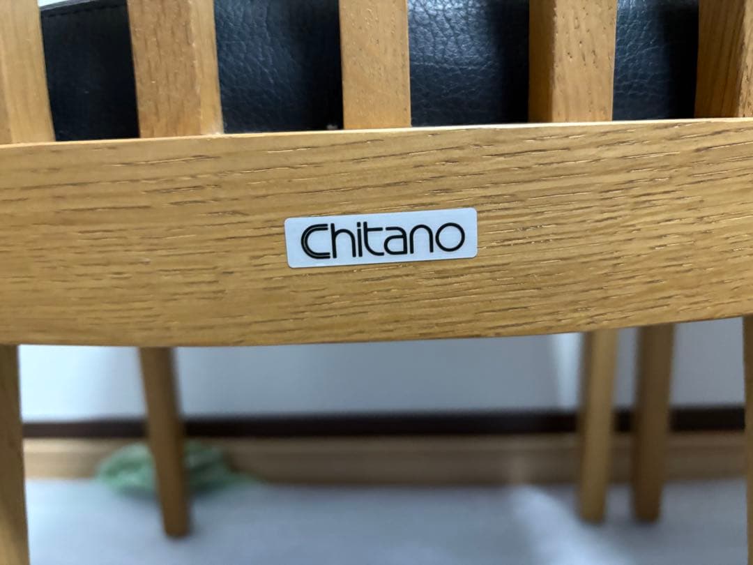 カリモク Chitano ダイニングチェア 2脚セット　肘つかない