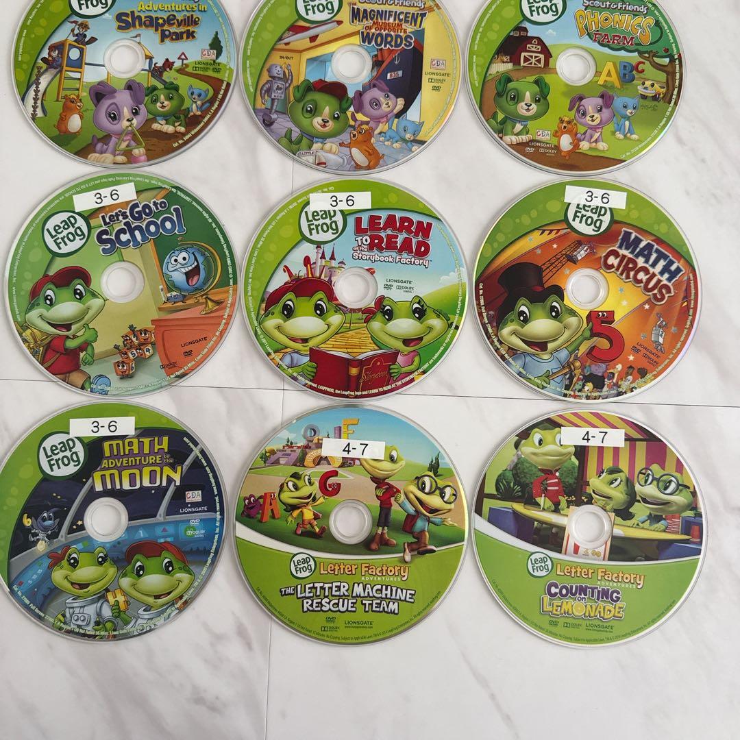 最終価格　訳あり　Leap Frog DVD 10枚セット