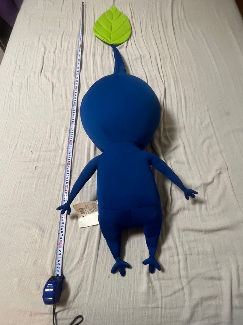 【希少】ピクミン 抱き枕　特大ぬいぐるみ　青　クリスマスプレゼント
