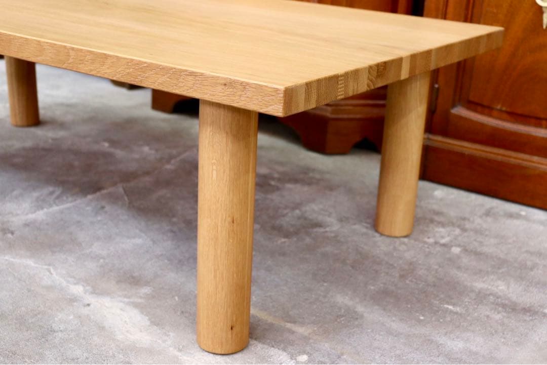 GMIK38B○無印良品 / MUJI オーク無垢材 パソコンデスク 作業台