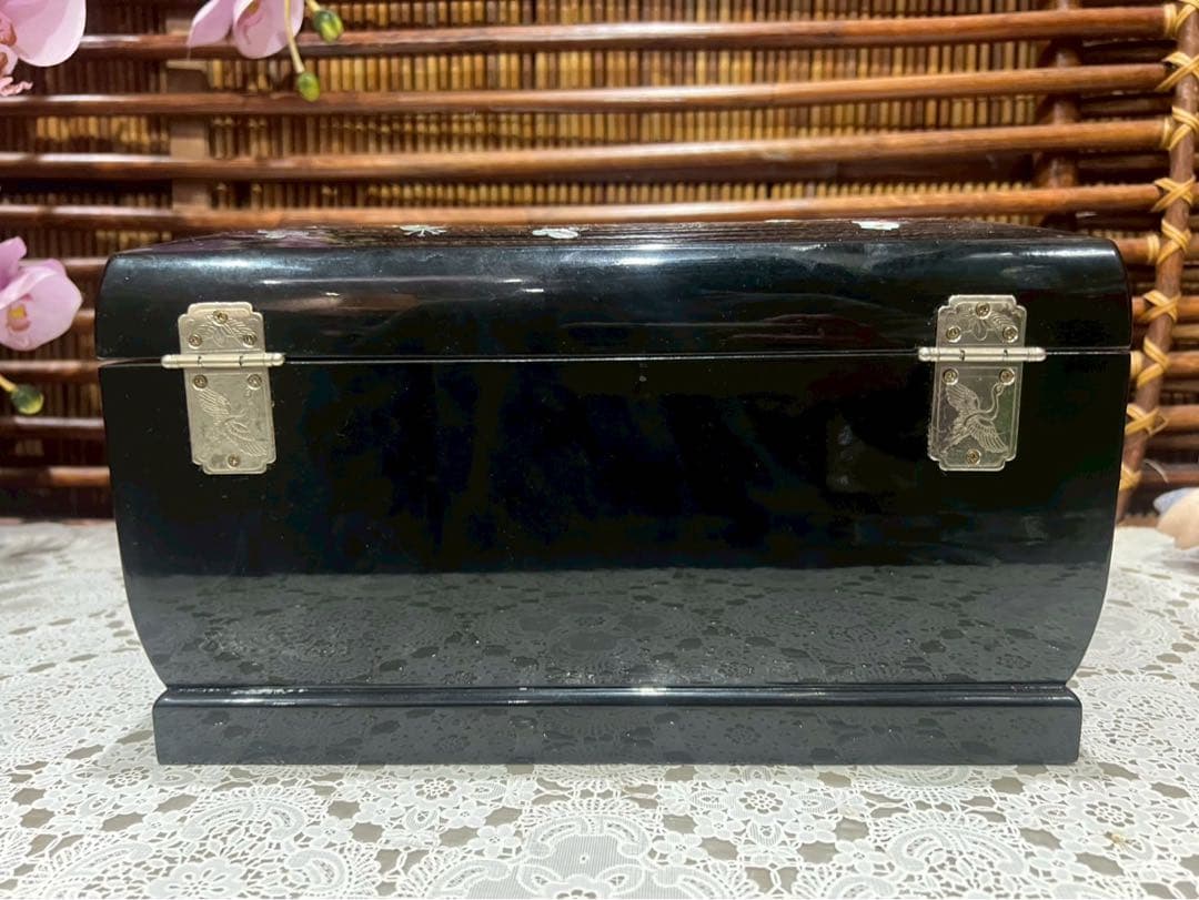 螺鈿細工 ジュエリーボックス 孔雀 花鳥 伝統的 韓国 工芸品
