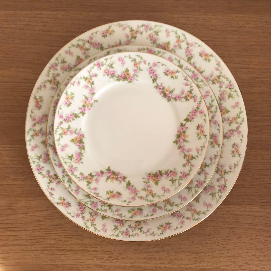 Limoges リモージュ　フランス　プレート　5枚　セット
