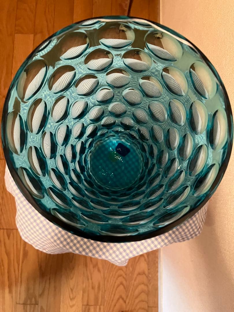Bohemia Glass のフラワーベース