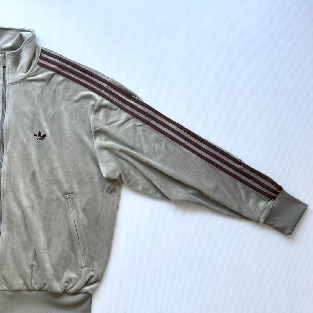 2XL adidas × ジャーナルスタンダード ベロア トラックトップ