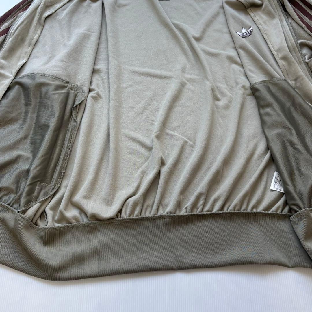2XL adidas × ジャーナルスタンダード ベロア トラックトップ