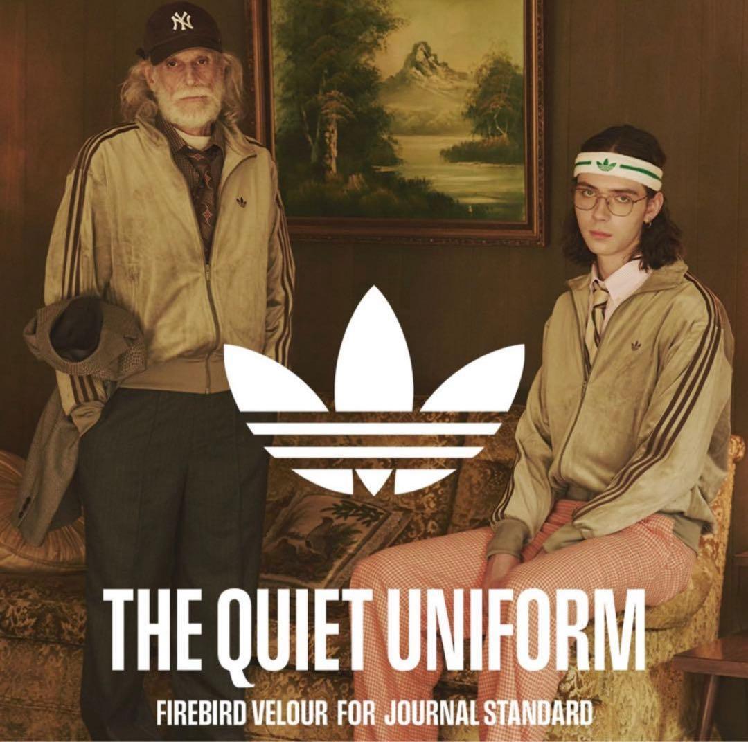 2XL adidas × ジャーナルスタンダード ベロア トラックトップ