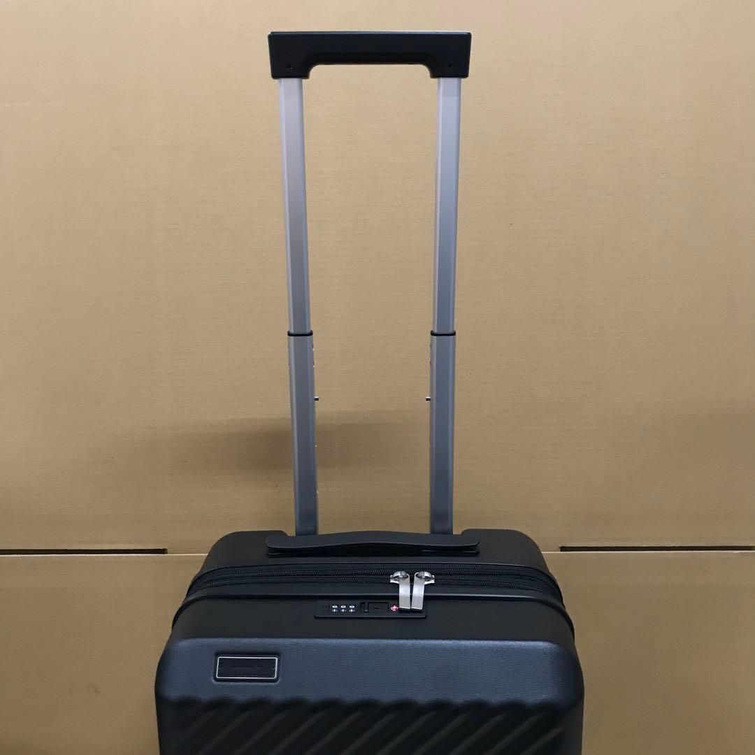 ACE エース イグザクト 機内持込みサイズ スーツケース（拡張機能付）ブラック