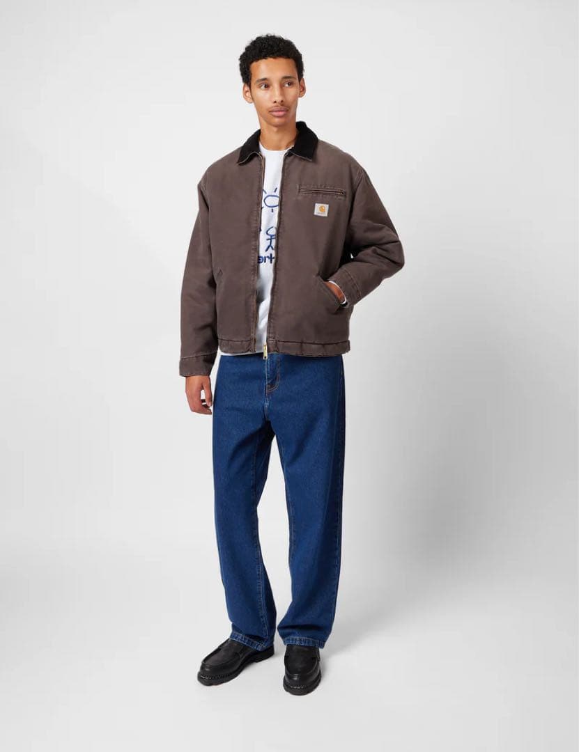 新品Carhartt OG Detroit jacket M ore black