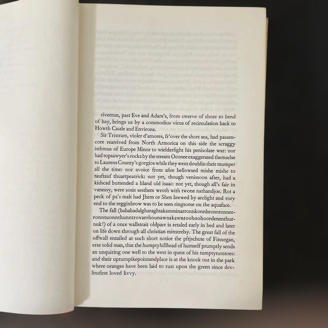 FINNEGANS WAKE BY JAMES JOYCE　1968