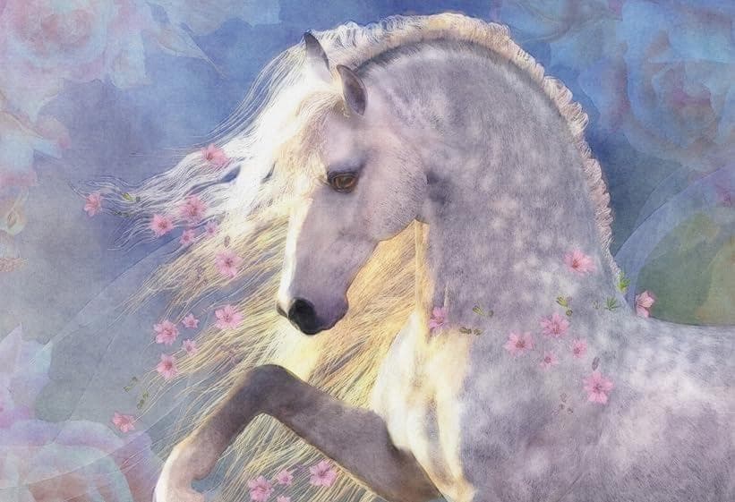 【正規品オラクルカード】超希少✨美しく幻想的な聖なる馬のオラクル