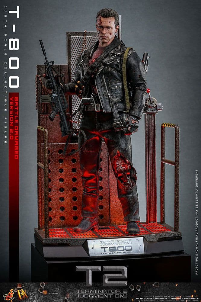 ムービー・マスターピースDX 1/6 T-800 ダメージ ver.2.0