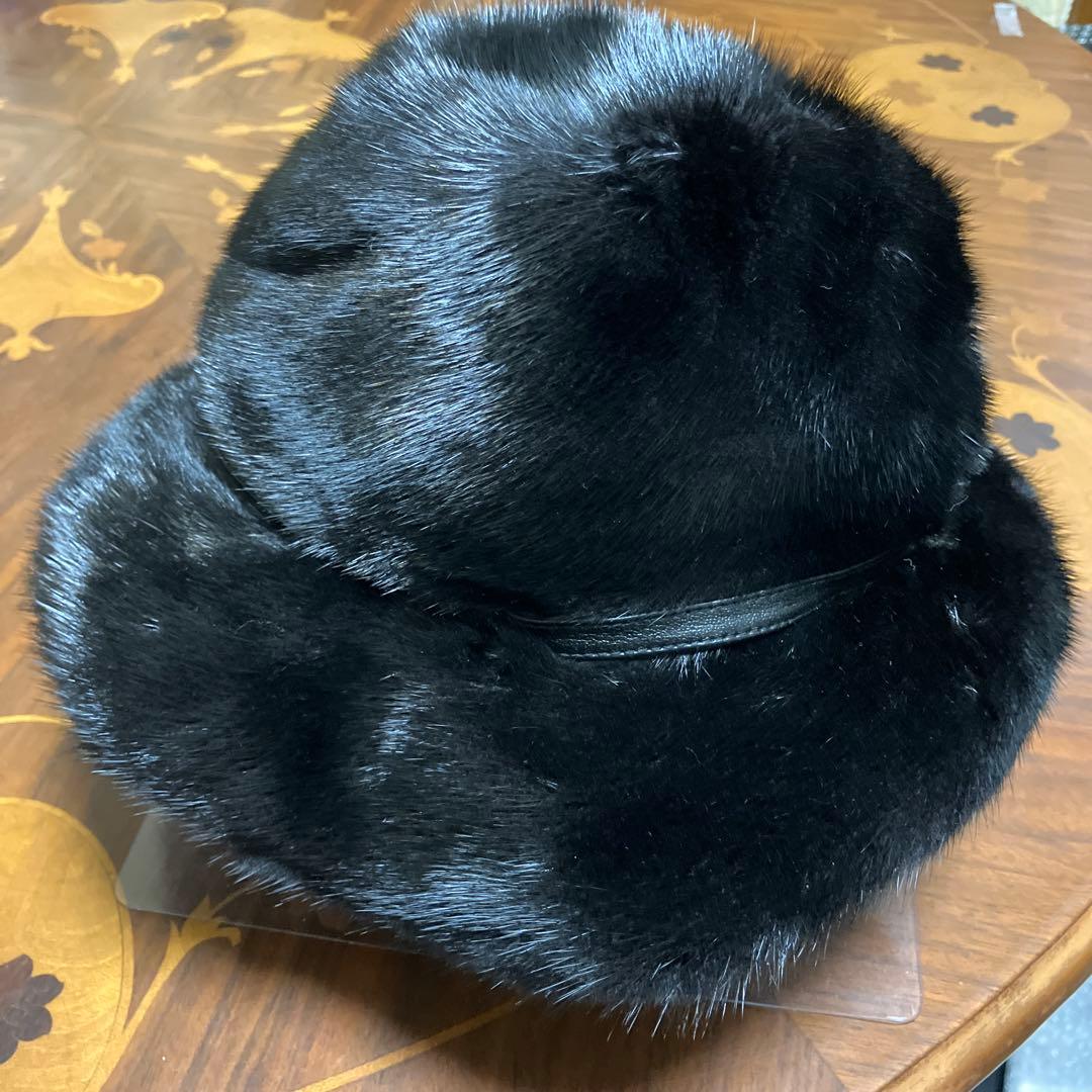 総ミンク帽子 アトリエどら猫 旭川