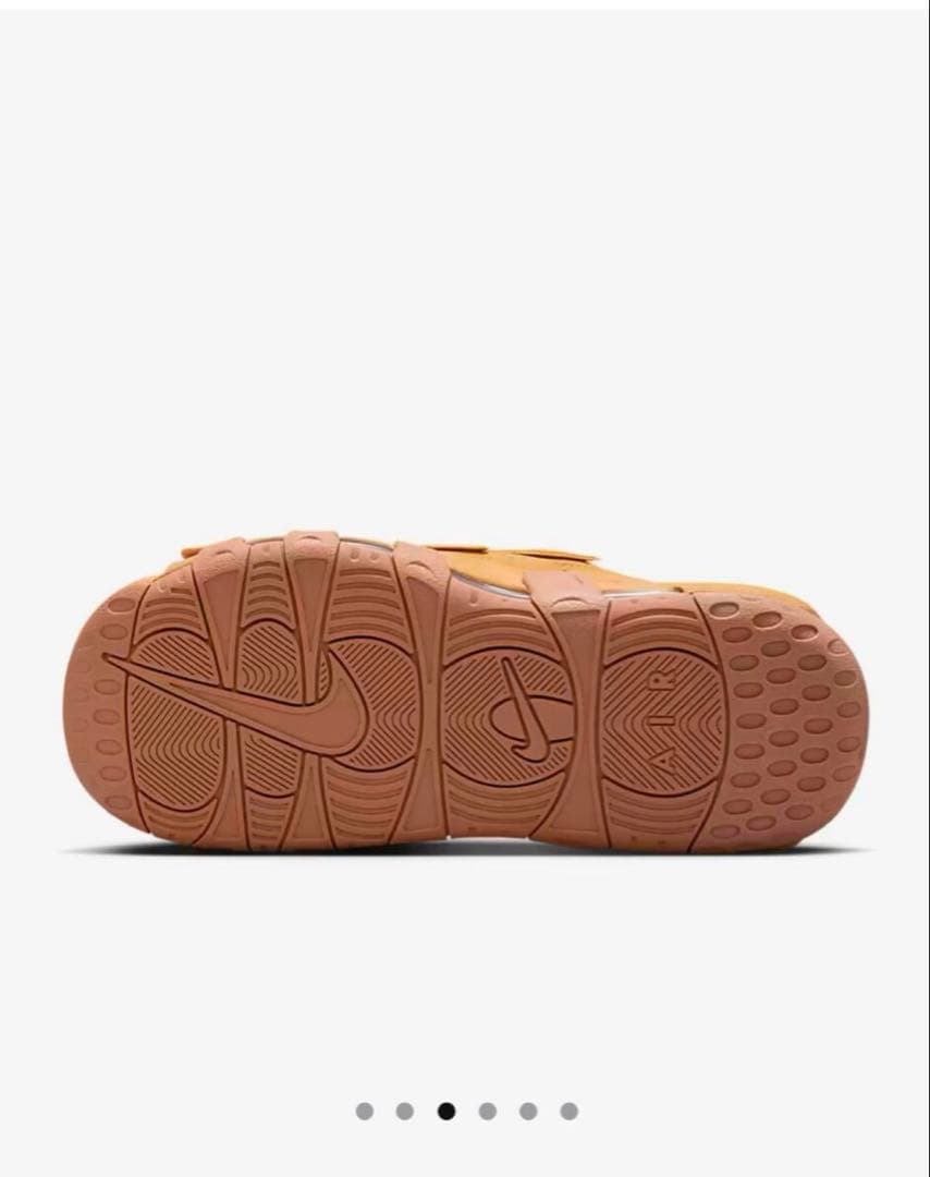 【新品未使用】ナイキエアモアアップテンポスライド28フラックスNIKE
