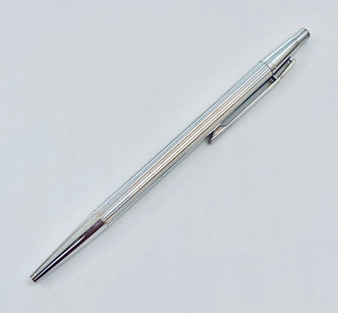 プラチナ仕上げ◆モンブラン高級ボールペン ノブレス1970s MONTBLANC