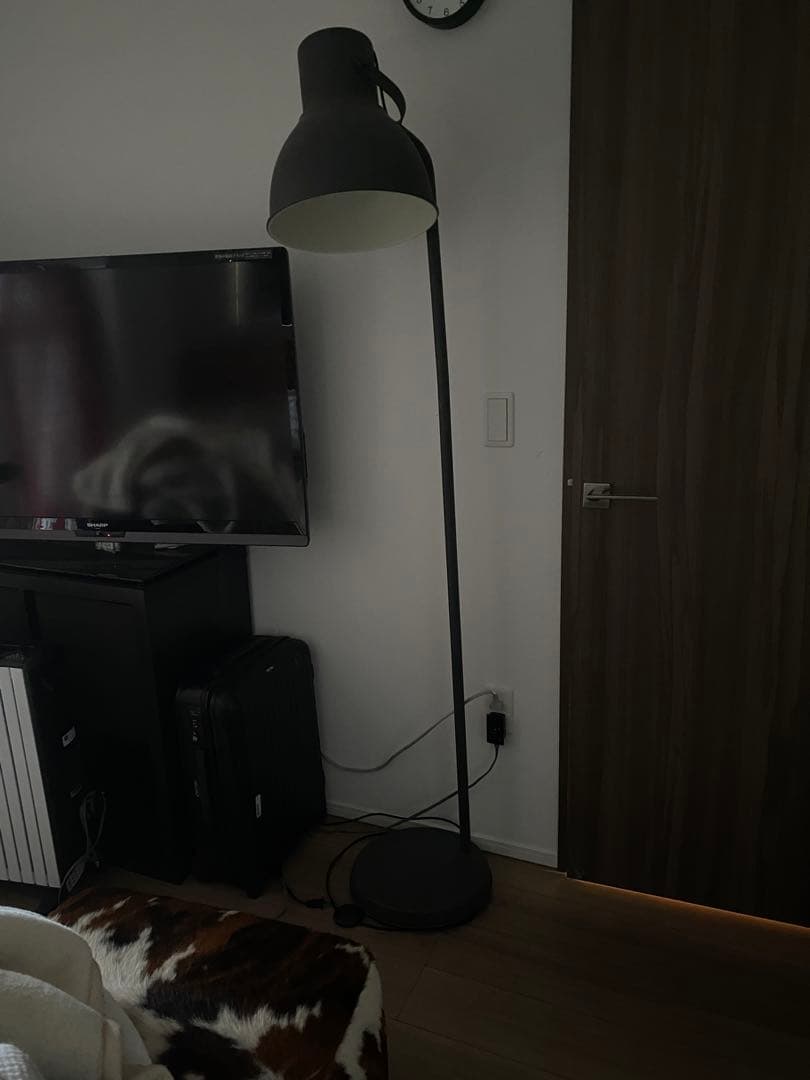 IKEA HEKTAR ヘクタル　フロアランプ　ダークグレー