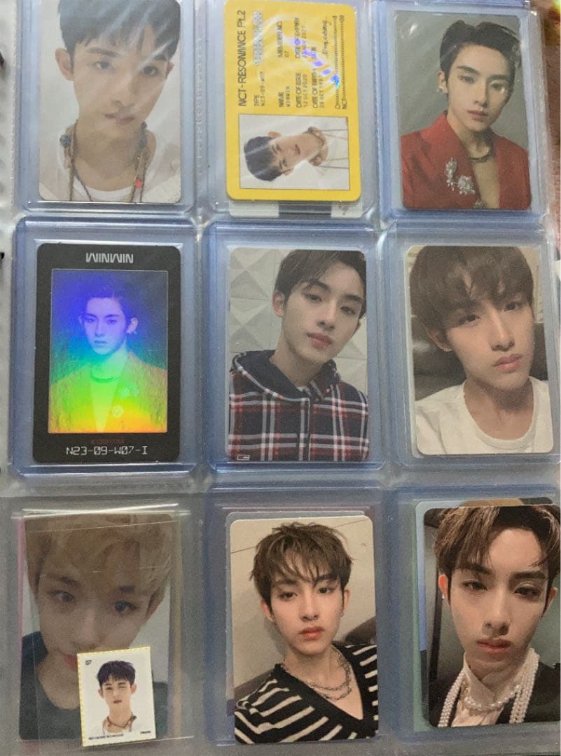 NCT wayv ウィンウィン トレカ NCT2020 kickback キノ