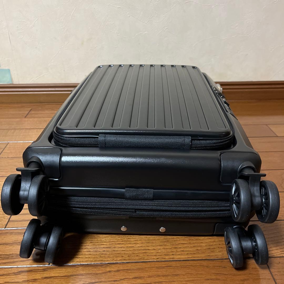 スマートキャリーケース　薄くたためて収納便利ブラック未使用　ショップチャンネル