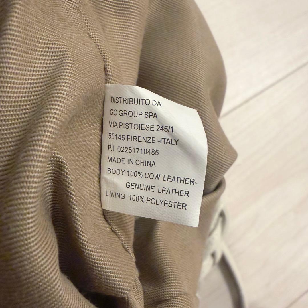 極美品 GIANNI CHIARINI アリファ S ショルダーバッグ ホワイト