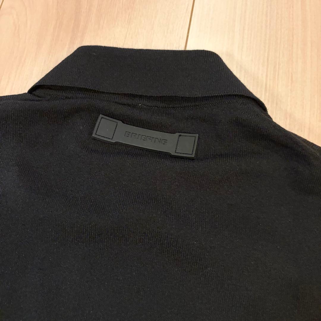 ブリーフィング WASHABLE LS S KNIT POLO