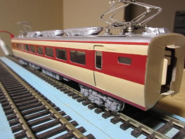 国鉄151系　特急形電車「こだま」３両セット　HOゲージ　金属製・メーカー不詳