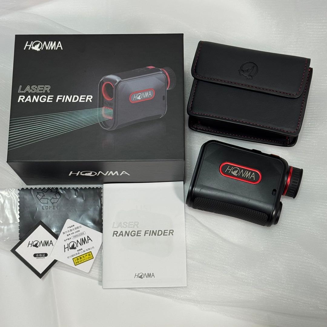 HONMA レーザー距離計 本間ゴルフ 箱 ケース付き