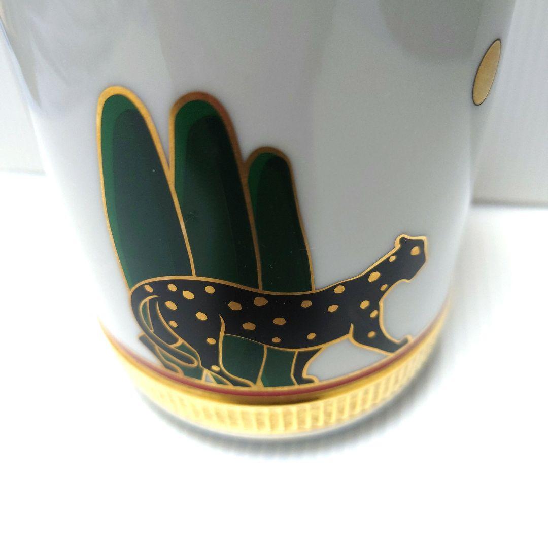Cartier　Panthère vase　パンテール 花瓶　ポーセリン