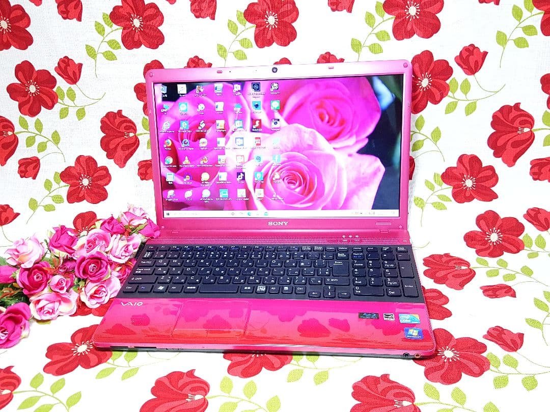 Win11/新品SSD256G/メモリ8GB/ピンク色/VAIO/Core-i5