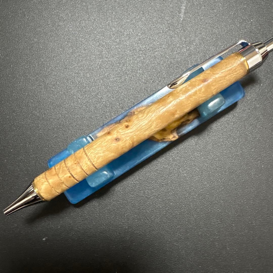 〈新品・未使用〉フランベルク　クスノキ（バーズアイ）ボールペン