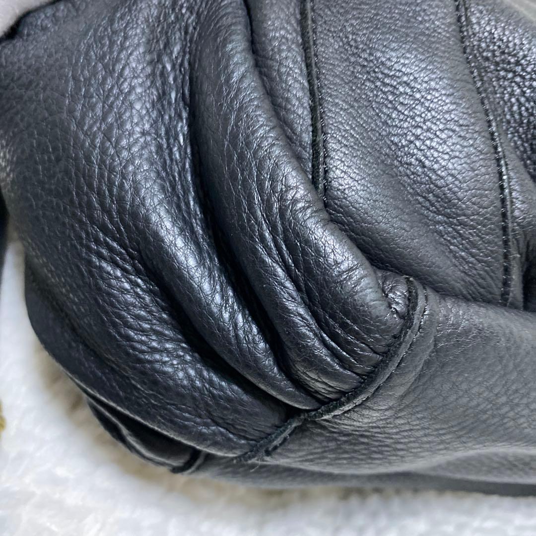 たぁぼぉ様　ear イアパピヨネ 2way ショルダーバッグ トートバッグ 黒