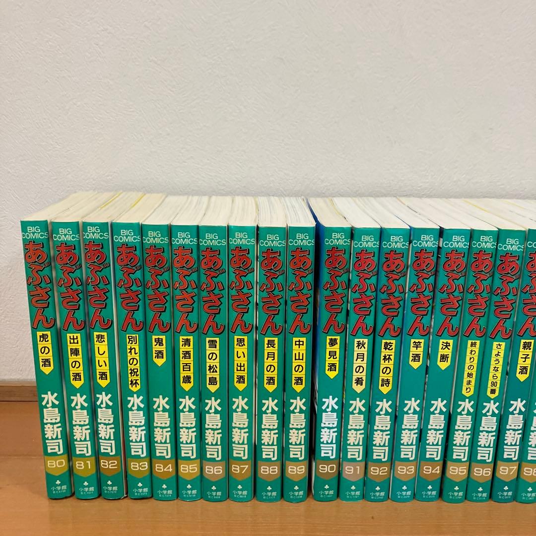 あぶさん　80巻から107巻　単行本未収録作品集　水島新司