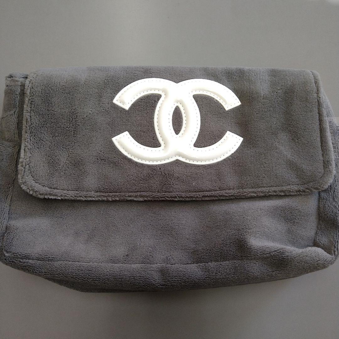 新品未使用　CHANEL　シャネルノベルティショルダーバッグ　グレー