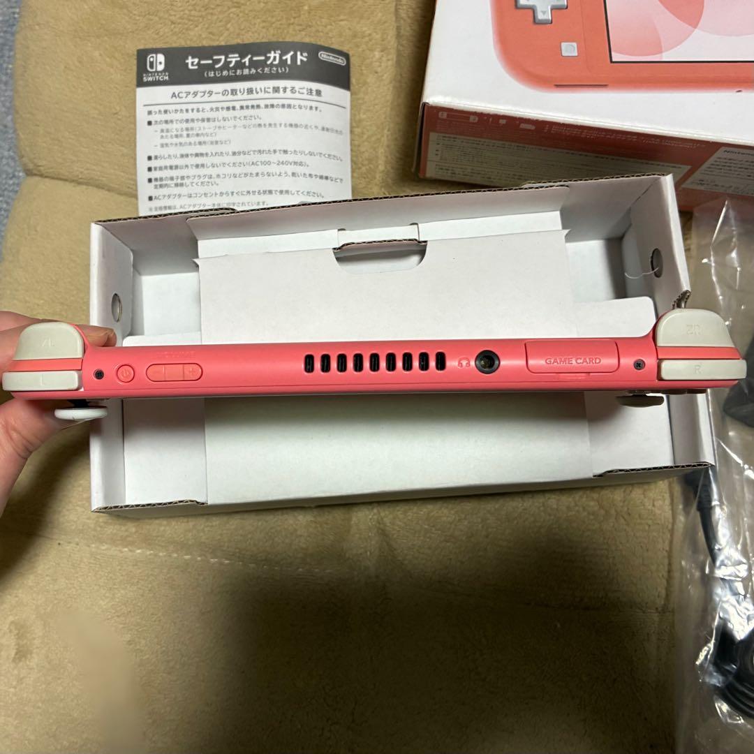 【美品】Nintendo Switch Lite ピンク 本体