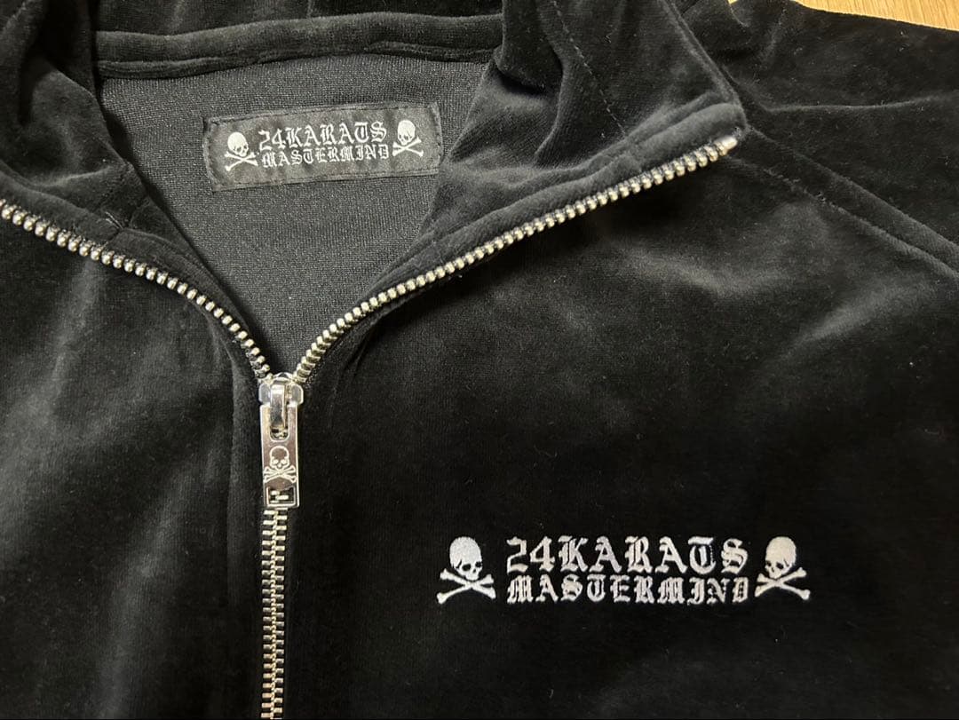 【美品】【M】24karatsジャージセット ブラック