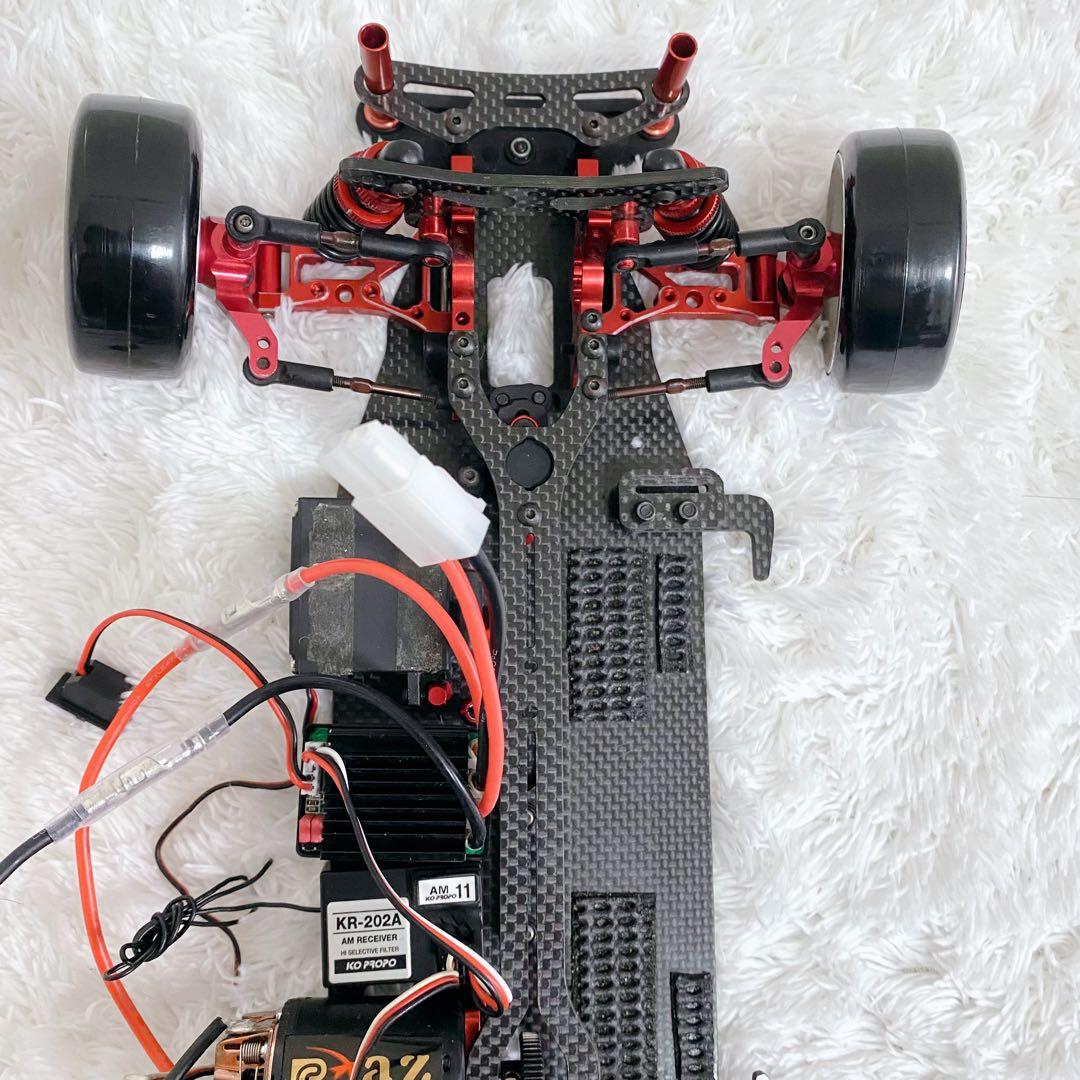 ヨコモ　ドリフトパッケージ・アルミパーツカスタム多数・プロポ・充電器セット