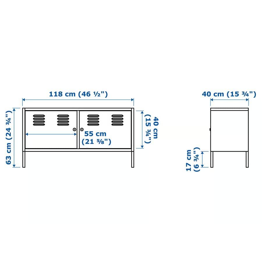 【美品★都内配送可】IKEA PS キャビネット ホワイト