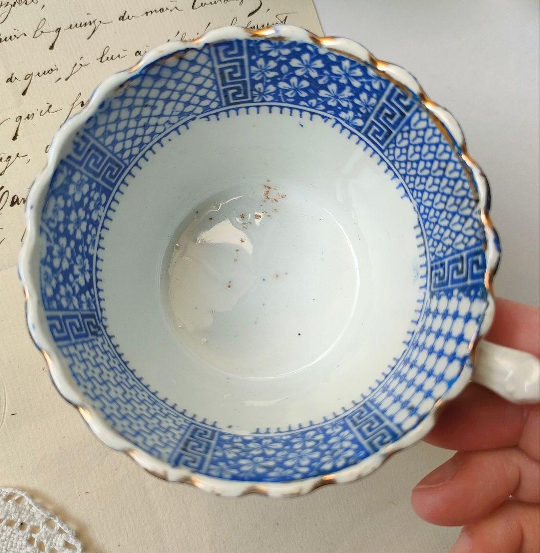 美品　Luneville　DENTELLE　c&s　フランスアンティーク