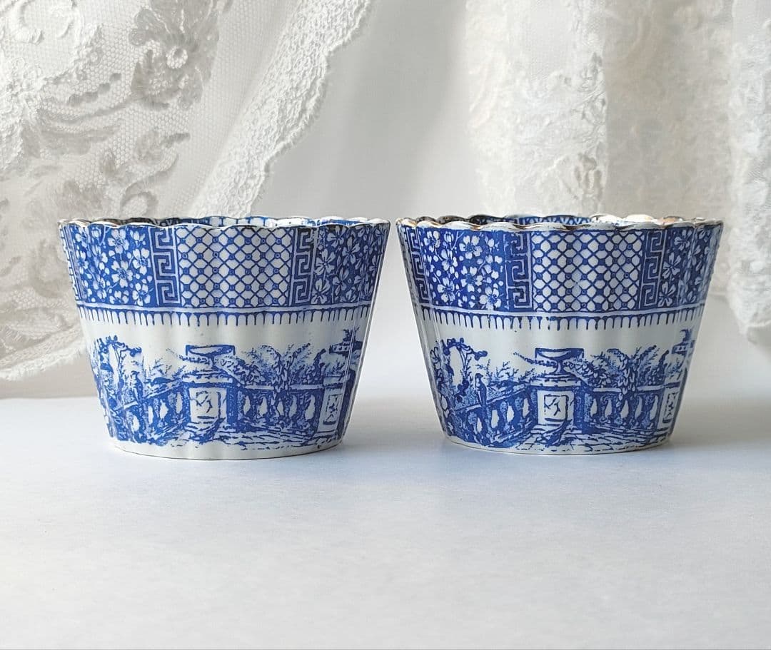 美品　Luneville　DENTELLE　c&s　フランスアンティーク