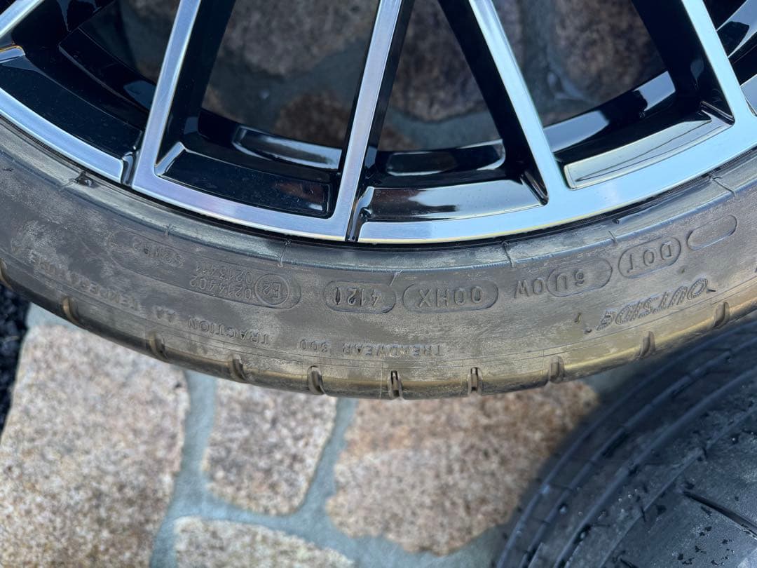 BMW M2 コンペティション　F87純正ホイールタイヤ　4本セット
