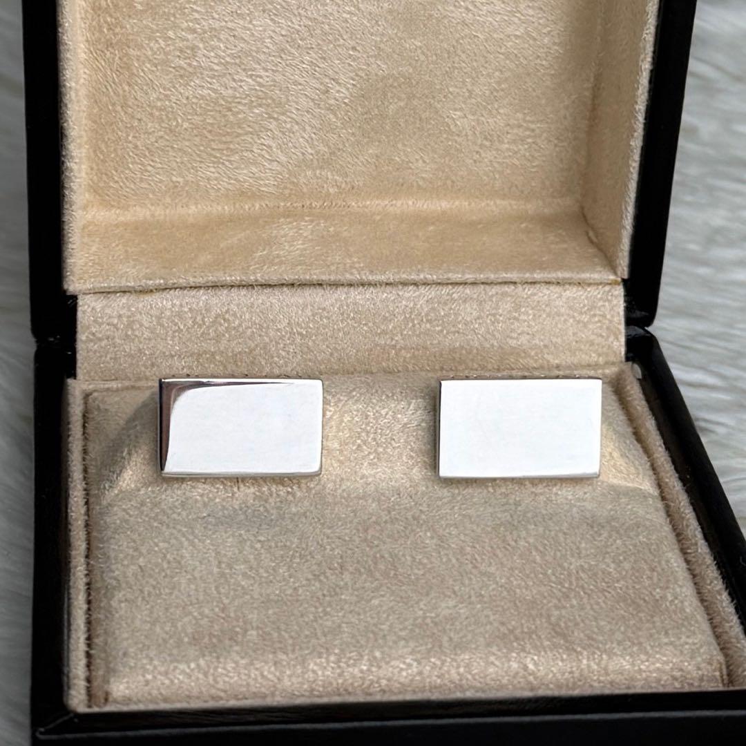 美品♡保存箱付♡Silver925♡BVLGARI ブルガリ シルバー カフス