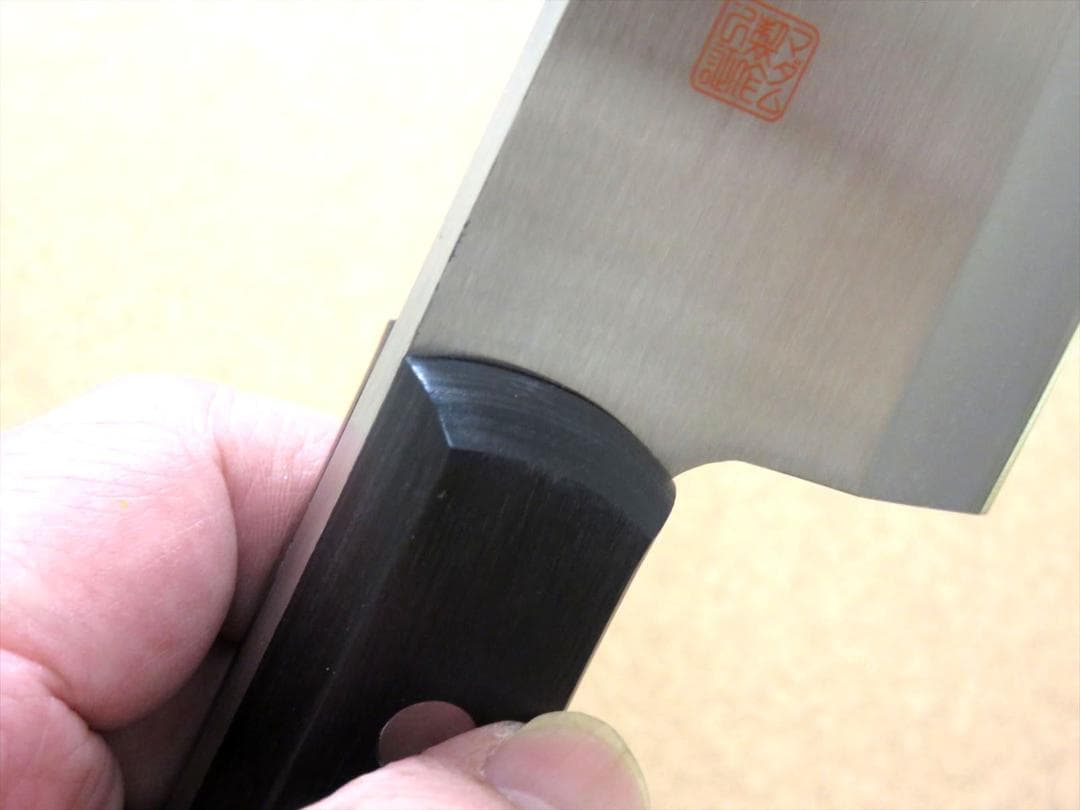 関の刃物 出刃包丁 185mm クロムモリブデン 魚 肉解体 右利き 片刃包丁