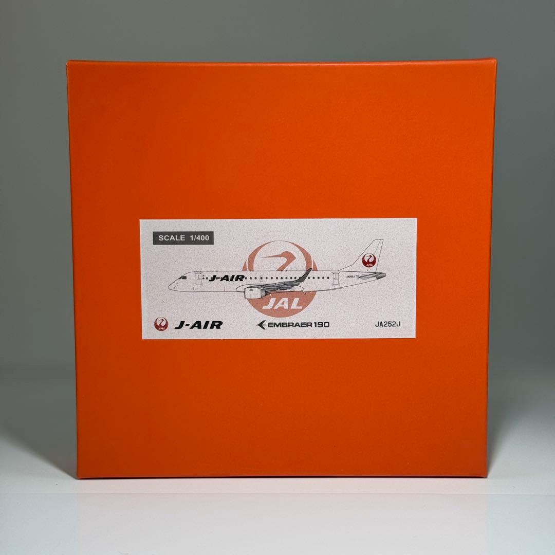 1/400 JCWings J-AIR Embraer E190STD日本航空