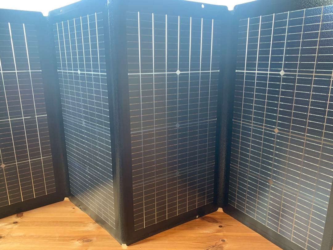 限定値下 エコフロー ポータブル太陽光発電パネル 220W キャンプ 車中泊