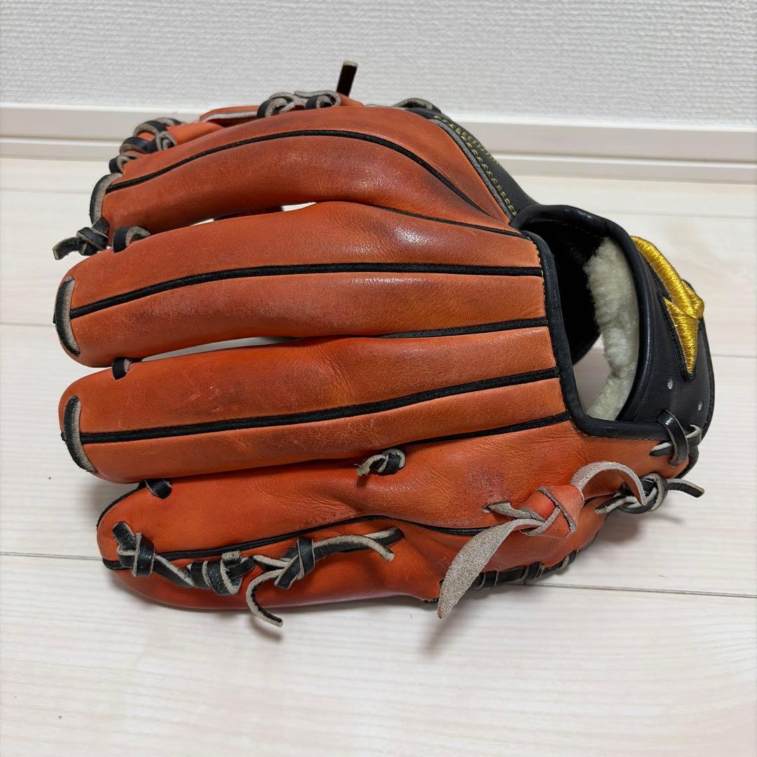 ド*テ様 日本製 ミズノプロ オプション オーダー 硬式 内野手用 グローブ 坂