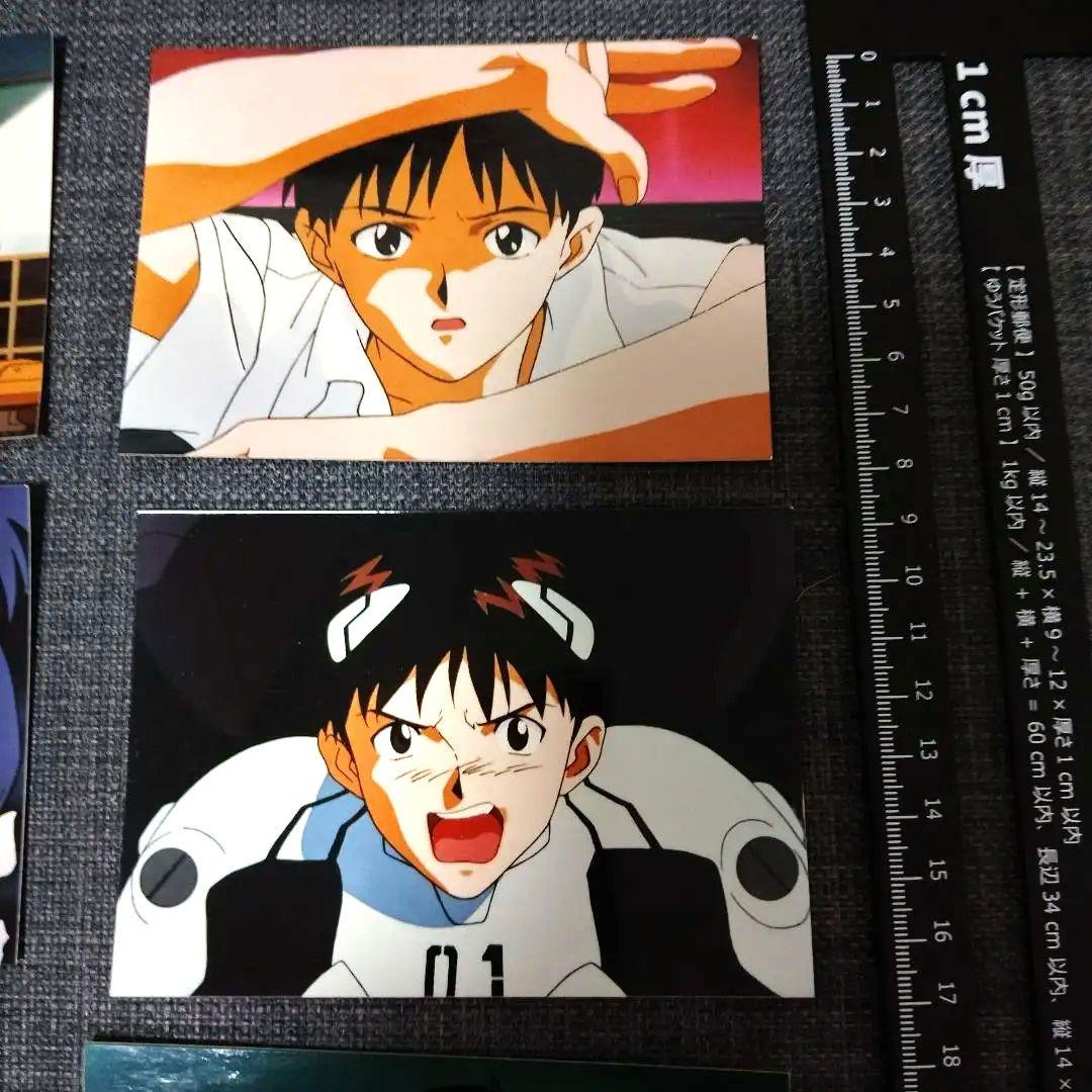 エヴァンゲリオン フォトカードセット 12枚場面生写真テレビアニメ当時物レア希少