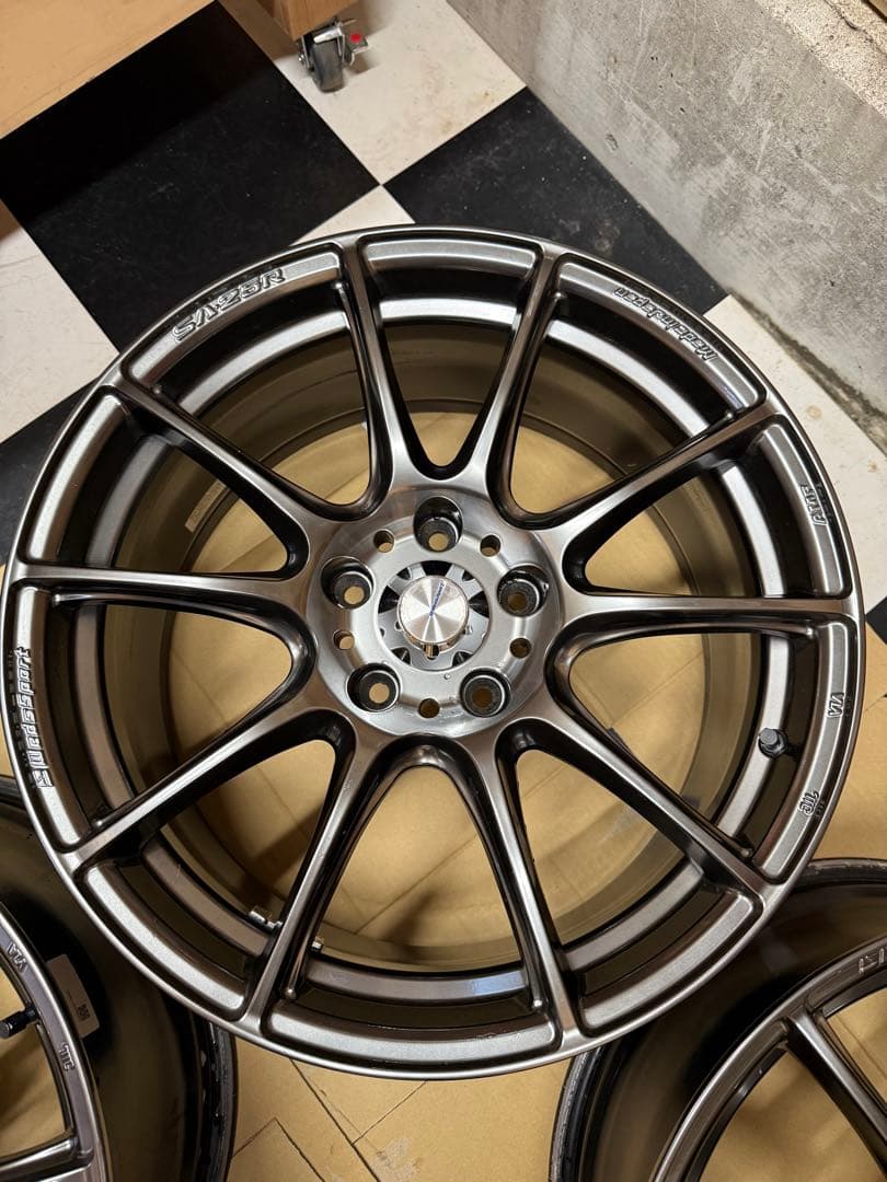 WedsSport SA-25R 18インチホイール4本セット