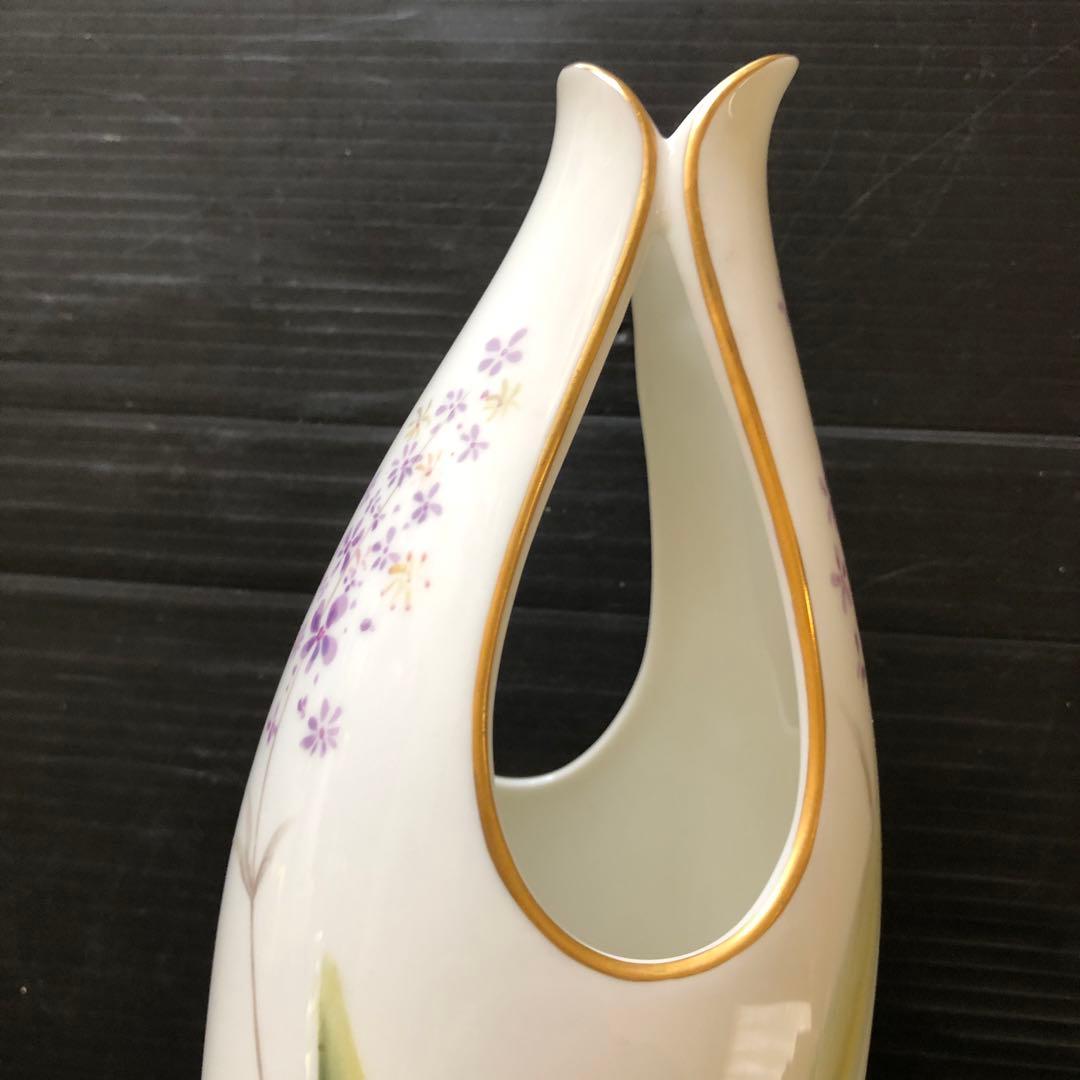 激レア❣️未使用品！オールドノリタケ アラジンランプ印花瓶