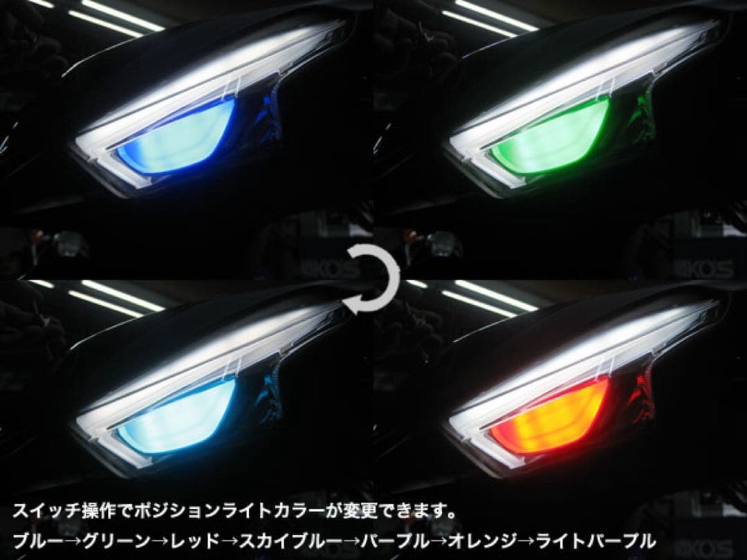 シグナスX 武川ウィンカー Mソウルウィンカー シーケンシャルウィンカー