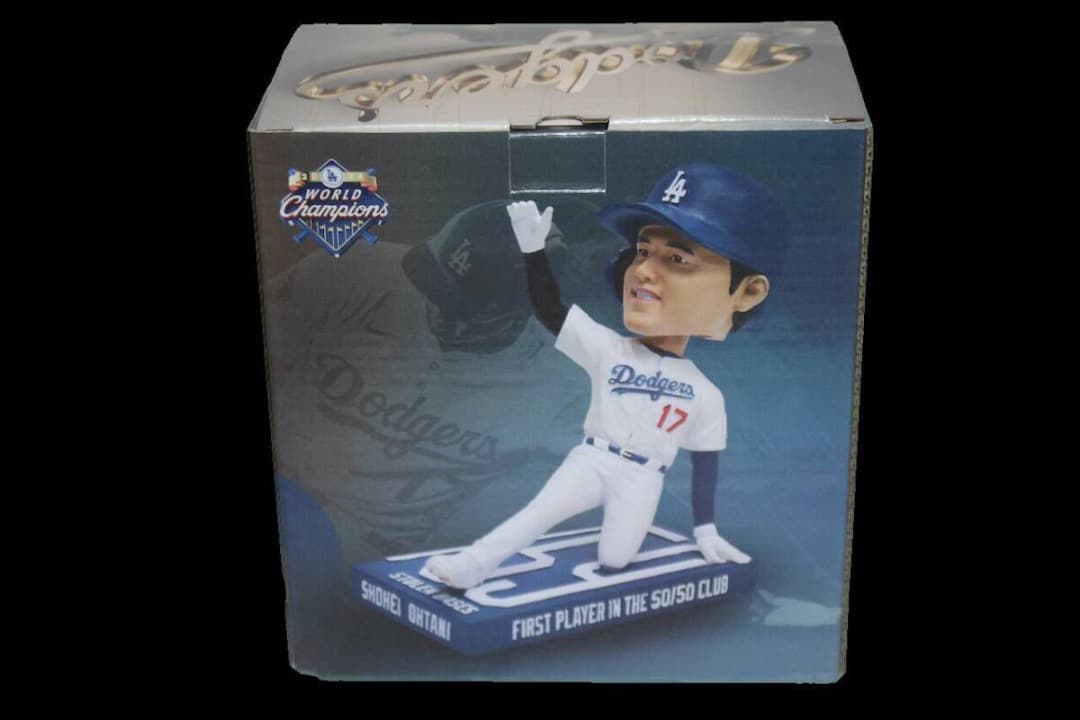 新品 大谷翔平 選手50/50 ボブルヘッド フィギュア人形 No.5