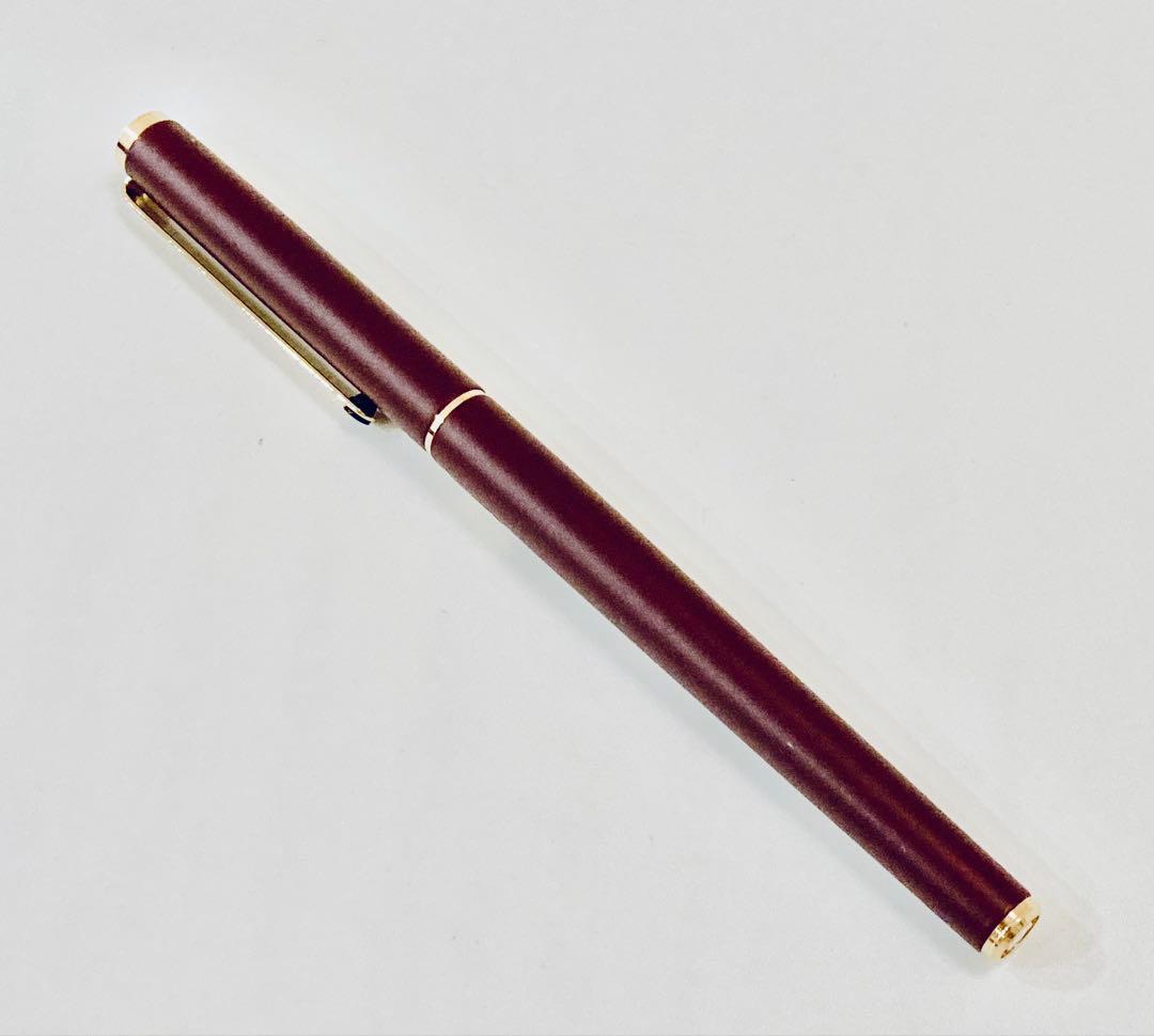 西ドイツ製◆モンブラン高級万年筆 SラインMONTBLANC 1980s 茶軸