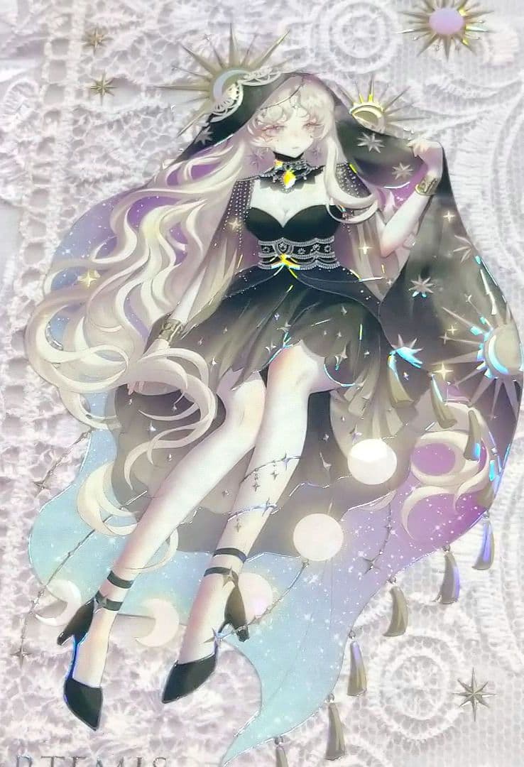✩のこり２✩J610＃星穹之影(贝壳光)Likey切り売り海外人物マステ女の子